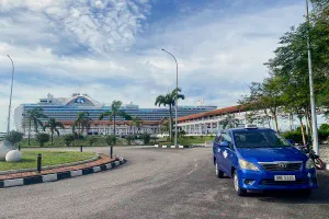 My Little Taxi private Kuala Lumpur excursion vehicle at Port Klang cruise terminal